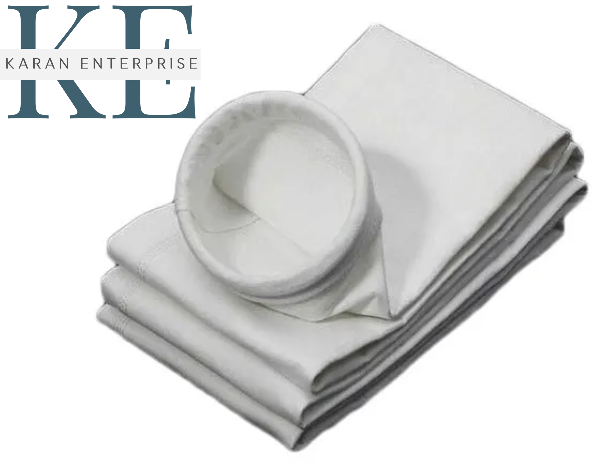 Woven fiberglass dust filter bag